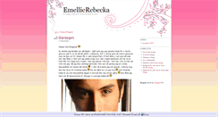 Desktop Screenshot of emellierebecka.bloggproffs.se