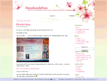 Tablet Screenshot of dansbandsfrun.bloggproffs.se