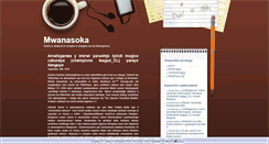 Desktop Screenshot of mwanasoka.bloggproffs.se