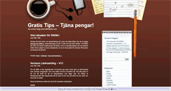 Desktop Screenshot of gratistips.bloggproffs.se