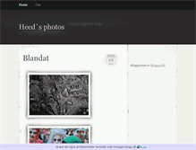 Tablet Screenshot of heedsphotos.bloggproffs.se
