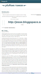 Mobile Screenshot of pluffan.bloggproffs.se