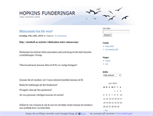 Tablet Screenshot of hopkins.bloggproffs.se