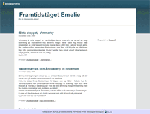 Tablet Screenshot of framtidstagetemelie.bloggproffs.se