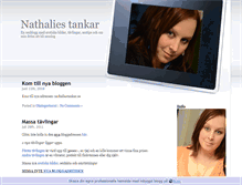 Tablet Screenshot of nathaliestankar.bloggproffs.se