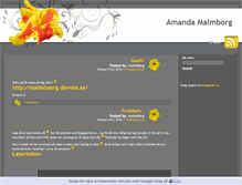 Tablet Screenshot of malmborg.bloggproffs.se