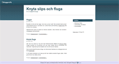 Desktop Screenshot of flugochslipsguiden.bloggproffs.se