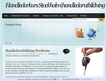 Tablet Screenshot of handledarkursstockholm.bloggproffs.se