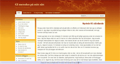 Desktop Screenshot of gimetoden.bloggproffs.se