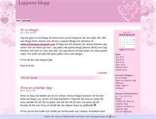 Tablet Screenshot of lottaloppan.bloggproffs.se