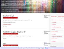 Tablet Screenshot of kama.bloggproffs.se