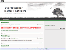 Tablet Screenshot of dvargpinschertraff.bloggproffs.se