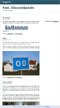 Mobile Screenshot of olssonsandin.bloggproffs.se