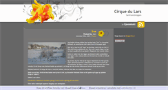 Desktop Screenshot of cirkus.bloggproffs.se