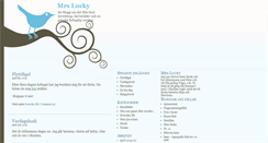 Desktop Screenshot of mrslucky.bloggproffs.se