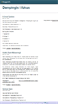 Mobile Screenshot of dampingis.bloggproffs.se