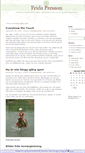 Mobile Screenshot of fridapersson.bloggproffs.se