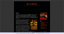 Desktop Screenshot of klader.bloggproffs.se