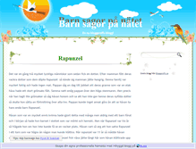 Tablet Screenshot of barnsagor.bloggproffs.se