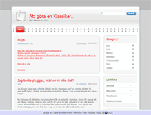 Tablet Screenshot of klassikern.bloggproffs.se