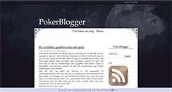 Desktop Screenshot of pokerblogger.bloggproffs.se