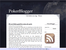 Tablet Screenshot of pokerblogger.bloggproffs.se