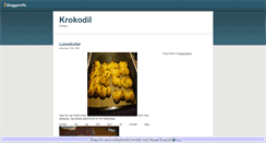 Desktop Screenshot of krokodil.bloggproffs.se
