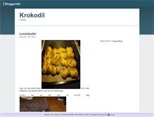 Tablet Screenshot of krokodil.bloggproffs.se
