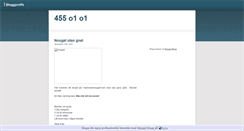 Desktop Screenshot of 455o1o1.bloggproffs.se