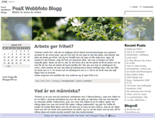 Tablet Screenshot of peaxwebb.bloggproffs.se