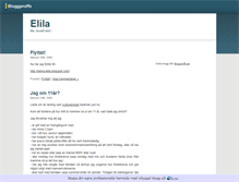 Tablet Screenshot of elila.bloggproffs.se